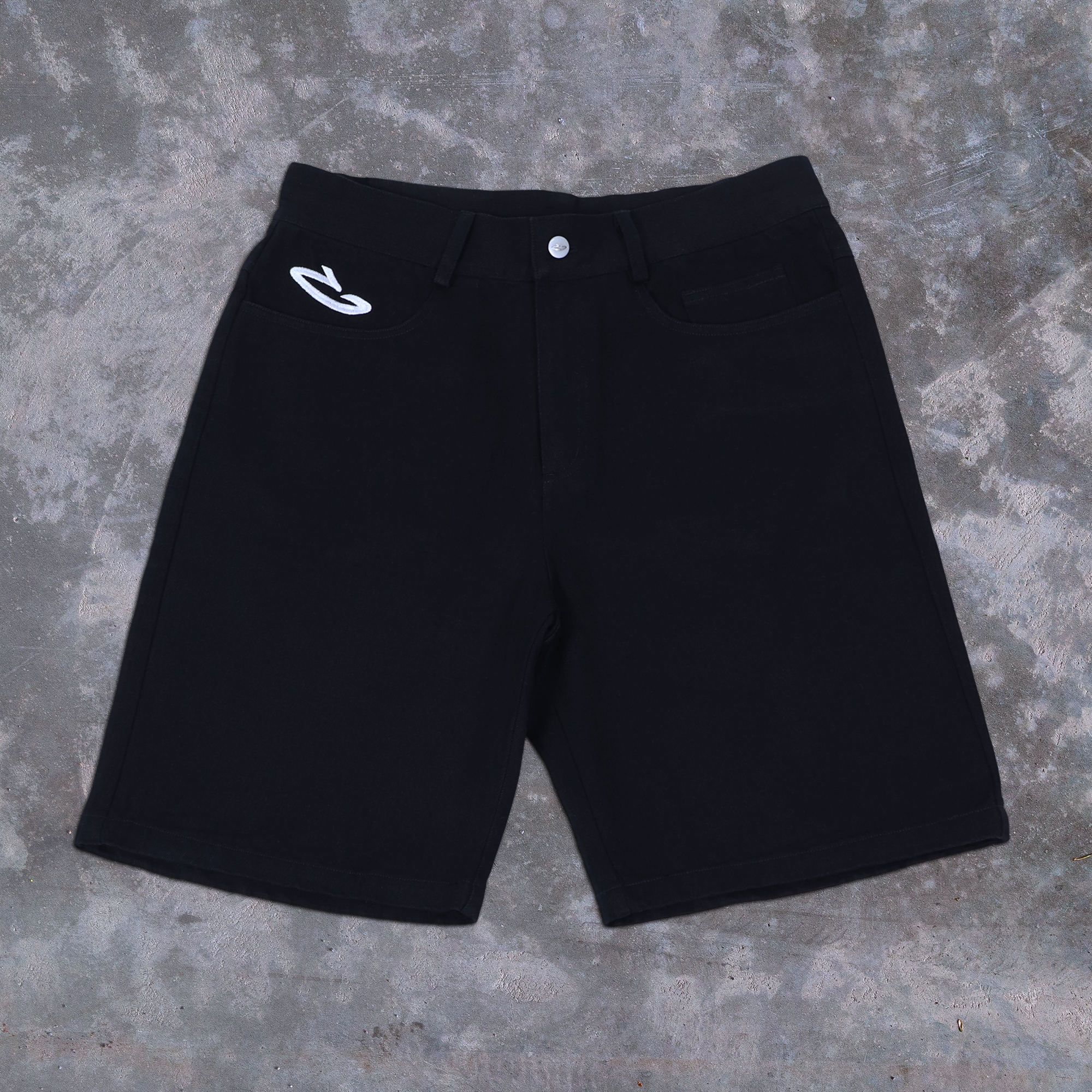 Cousengos 'Brand Staples' Shorts Black