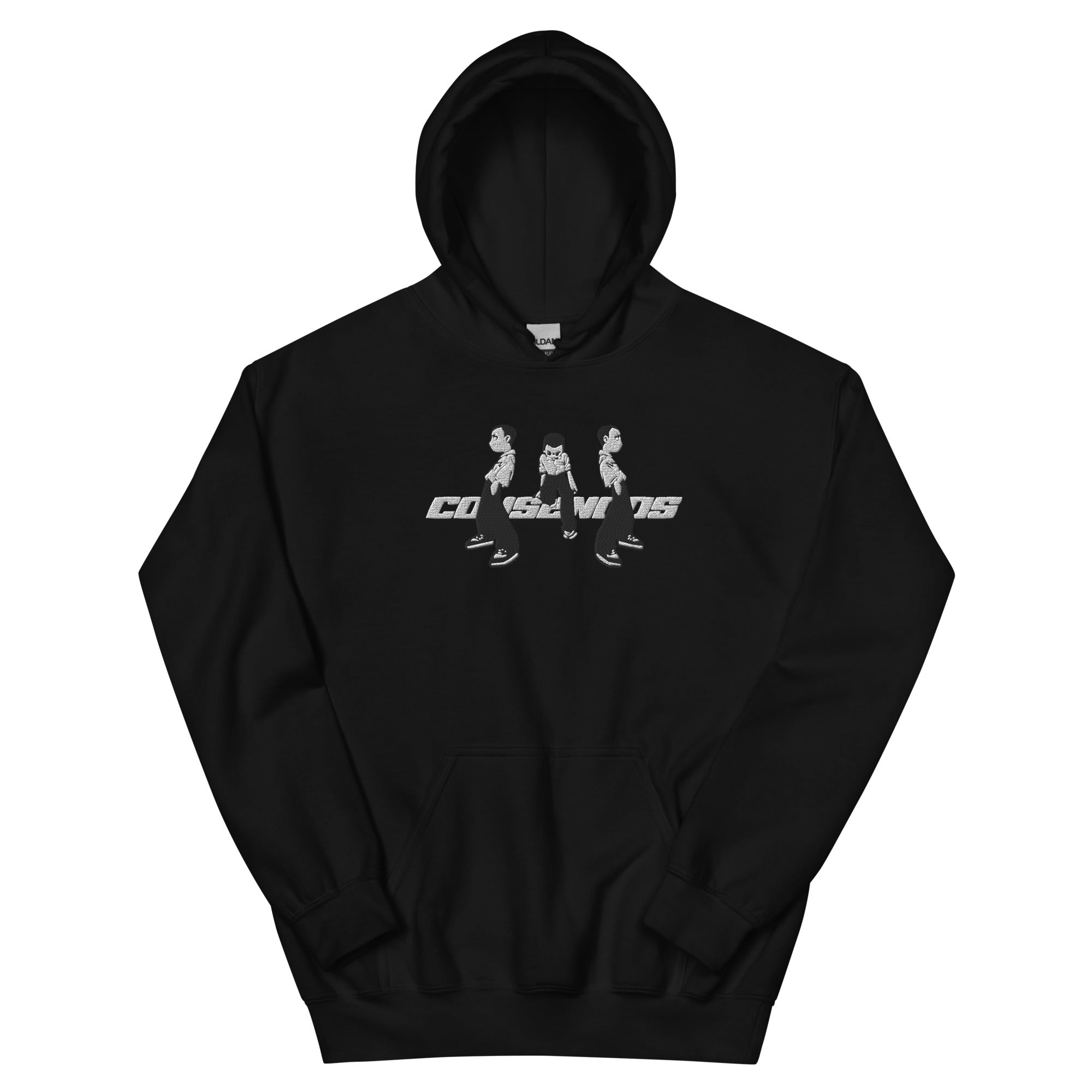 Trio Hoodie Black