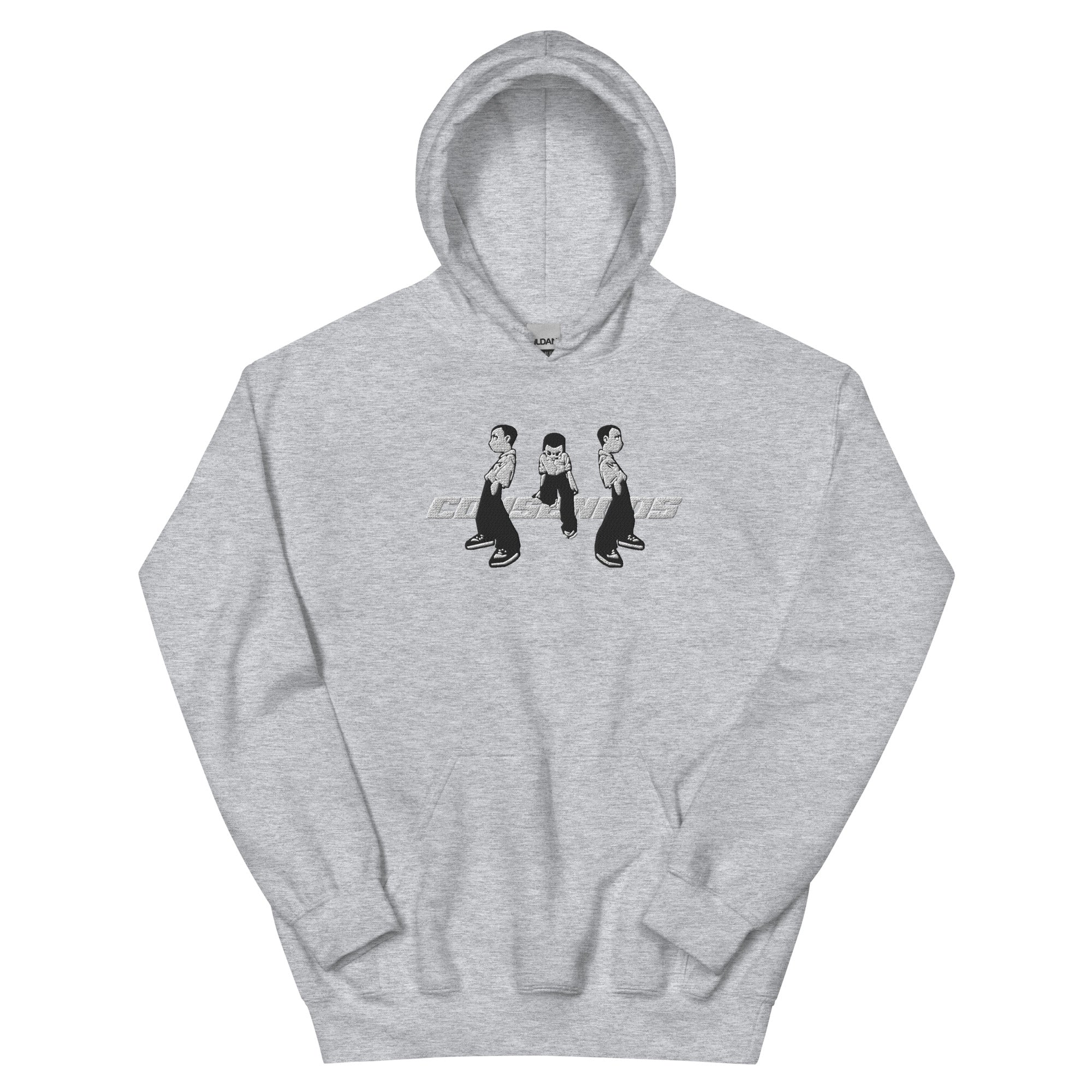 Trio Hoodie Gray